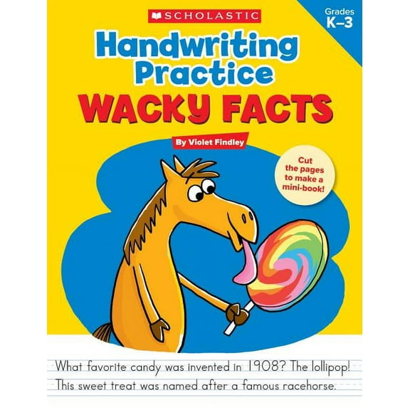Handwriting Practice: Wacky Facts: Grades K-3 (Paperback)