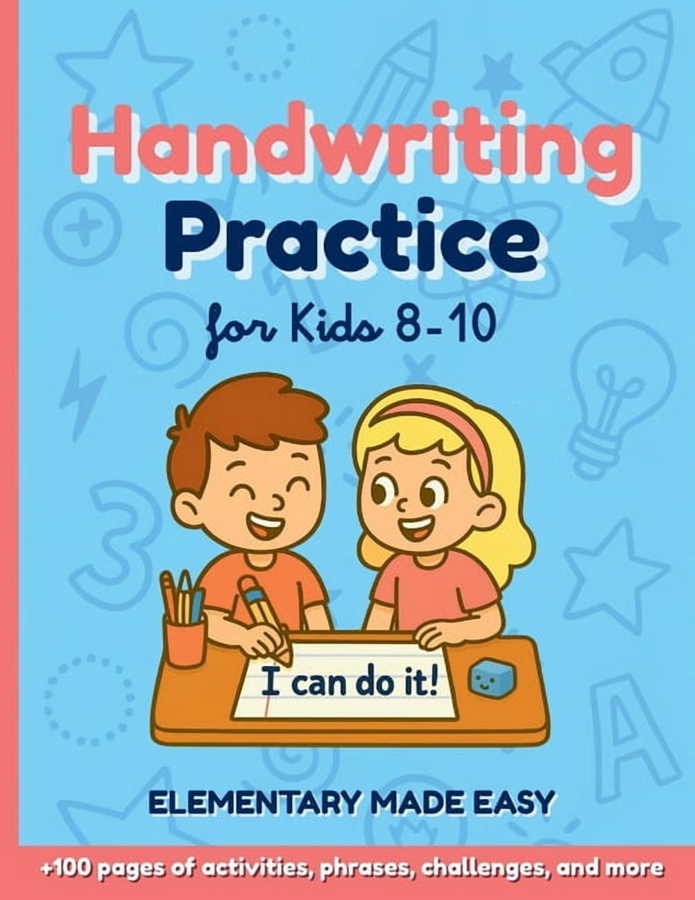 Handwriting Practice for Kids 8-10: Silly Stories, Jokes & Inspiring Prompts That Make Writing Fun Again, (Paperback)