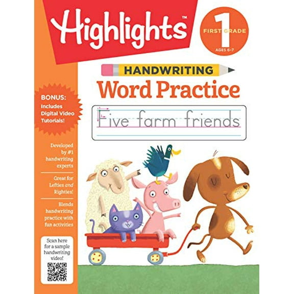 Pre-Owned Handwriting: Word Practice (Highlights Handwriting Practice Pads) Paperback