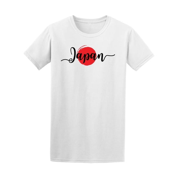 Handwritten Japan Graphic Tee Men's -Image by Shutterstock