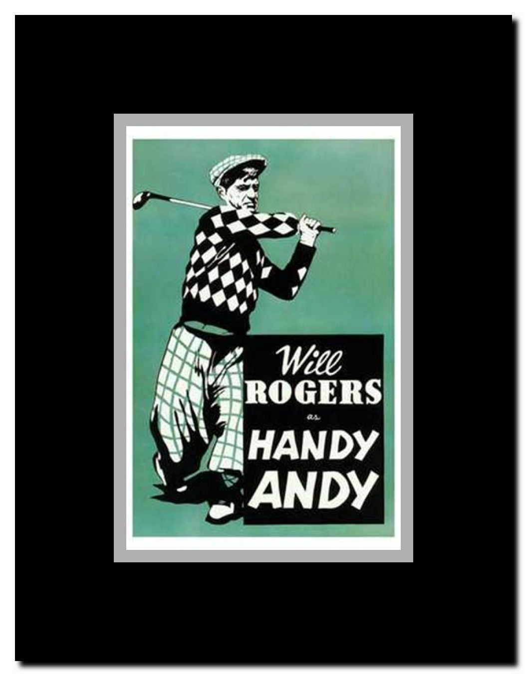 Handy Andy Framed Movie Poster