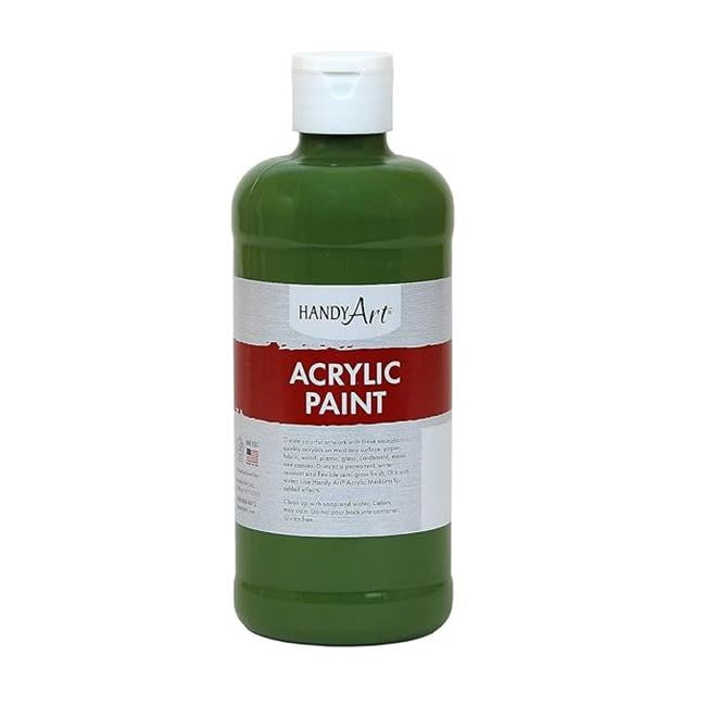 Handy Art 101-045 16 oz Acrylic Paint, Green Oxide