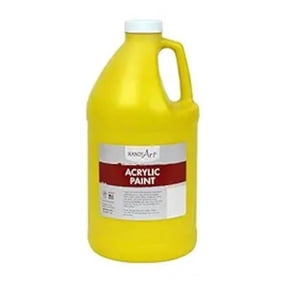 Handy Art 102-010 0.5 gal Acrylic Paint, Chrome Yellow
