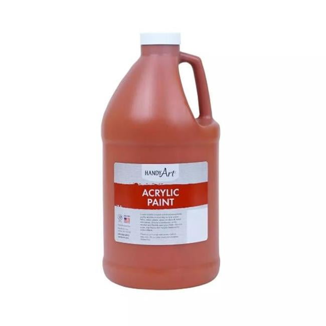 Handy Art 102-080 0.5 gal Acrylic Paint, Venetian Red