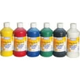 thumbnail image 1 of Handy Art 16 oz. Washable Tempera Paint Set, 6 Colors, 1 of 2
