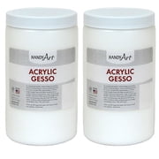 Handy Art Acrylic Gesso, 32 oz., Pack of 2