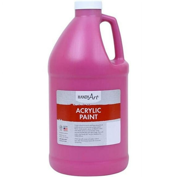 Handy Art Acrylic Paint 1/2 Gallon Magenta