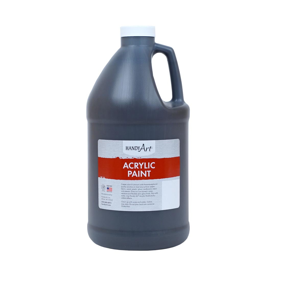 Handy Art Acrylic Paint 1/2 Gallon Raw Umber
