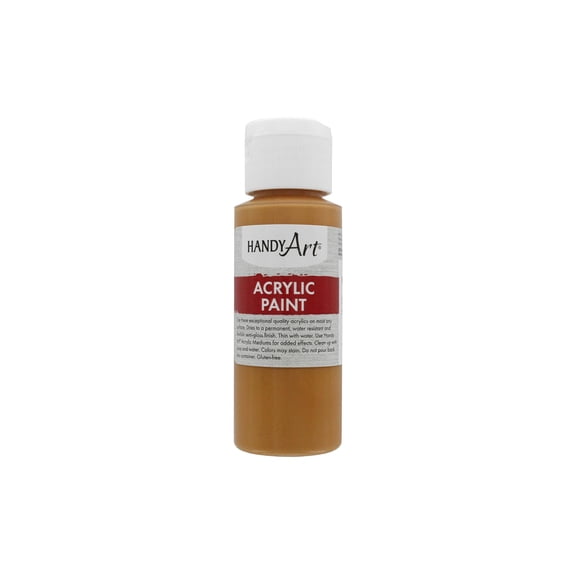 Handy Art Acrylic Paint 2oz Student Raw Sienna