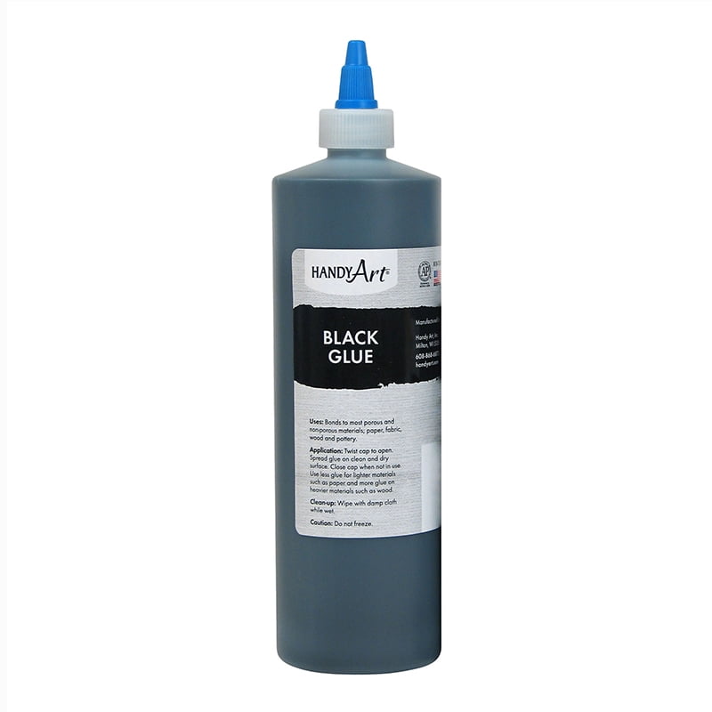 Handy Art Black Glue 16 oz. Bottle