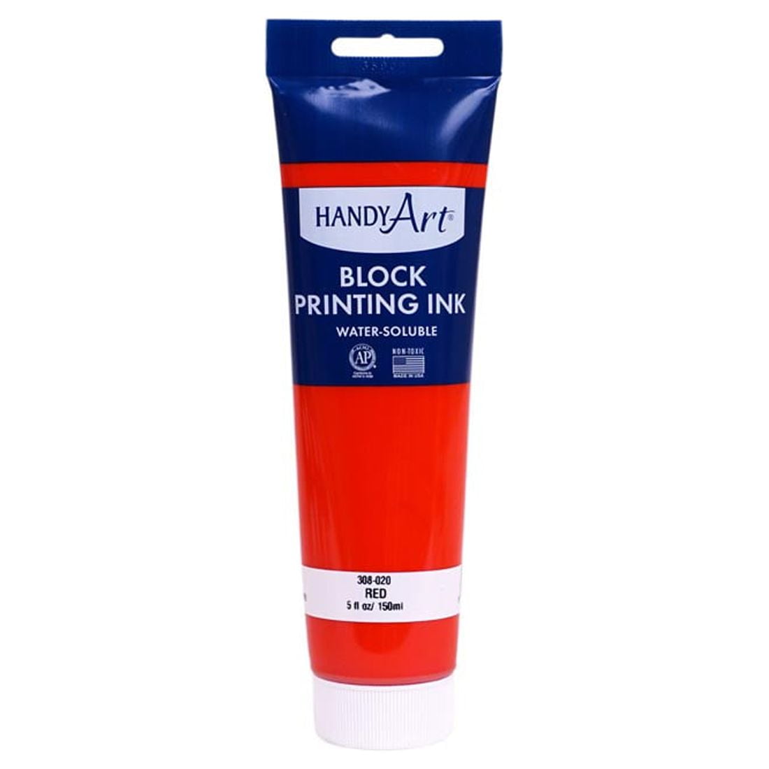 Handy Art Block Printing Ink 5 oz. Red