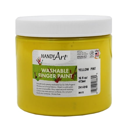 Handy Art, HAN241010, Washable Finger Paint, 1 Each