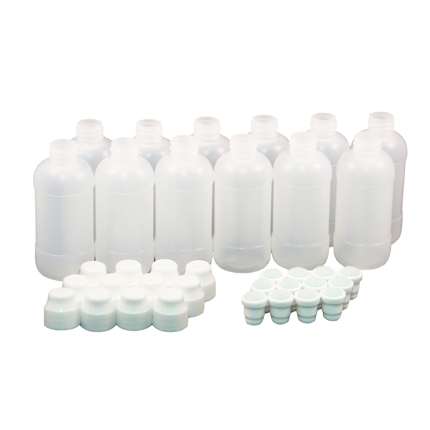 Handy Art Marker Bottles 2oz/59ml, Dauber Tips & Caps, Bag of 12