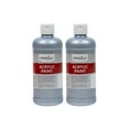 thumbnail image 1 of Handy Art Metallic Acrylic Paint 16 oz., Silver, Pack of 2, 1 of 1