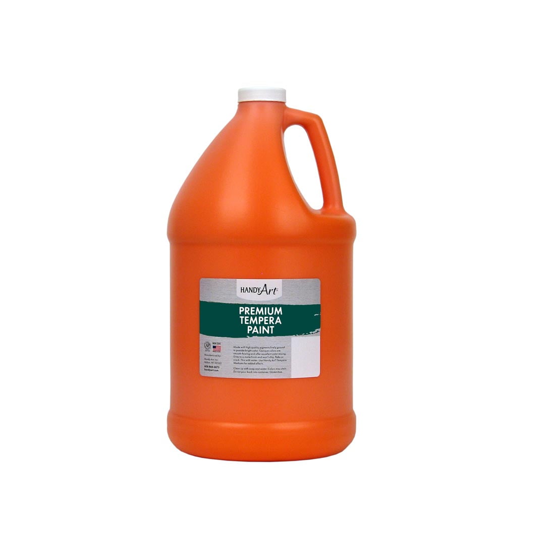 Handy Art Premium Tempera Paint Gallon Orange