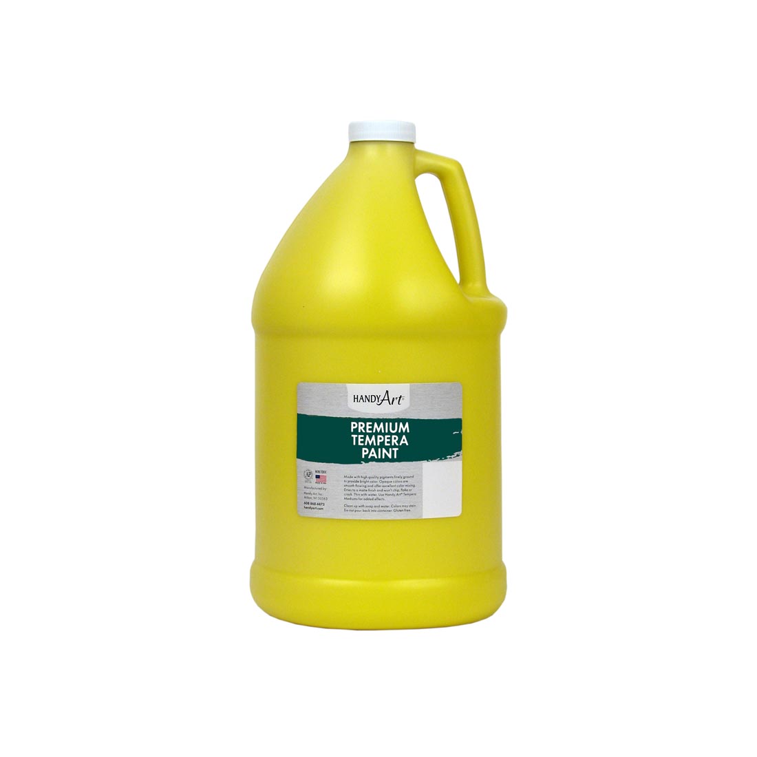 Handy Art Premium Tempera Paint Gallon Yellow