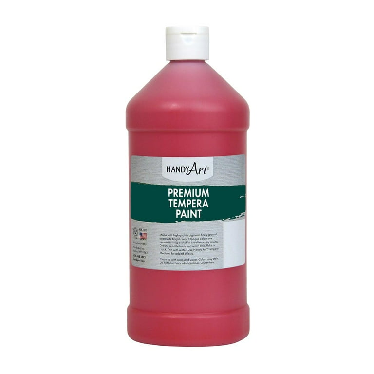 Handy Art Acrylic Paint - 2 quart - 1 Each - Brite Red Handy Art Acrylic Paint - 2 quart - 1 Each - Brite Red