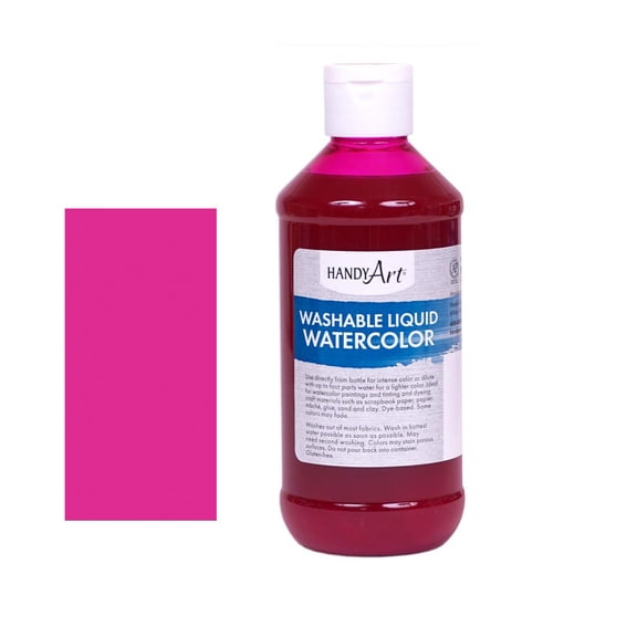 Handy Art Washable Liquid Watercolor Magenta
