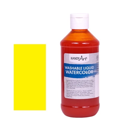 Handy Art Washable Liquid Watercolor Yellow