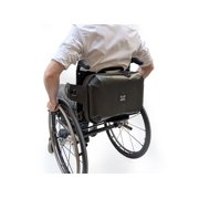Handy Bag Black Dynamic Bag With Laptop Slot For Manual Wheelchairs