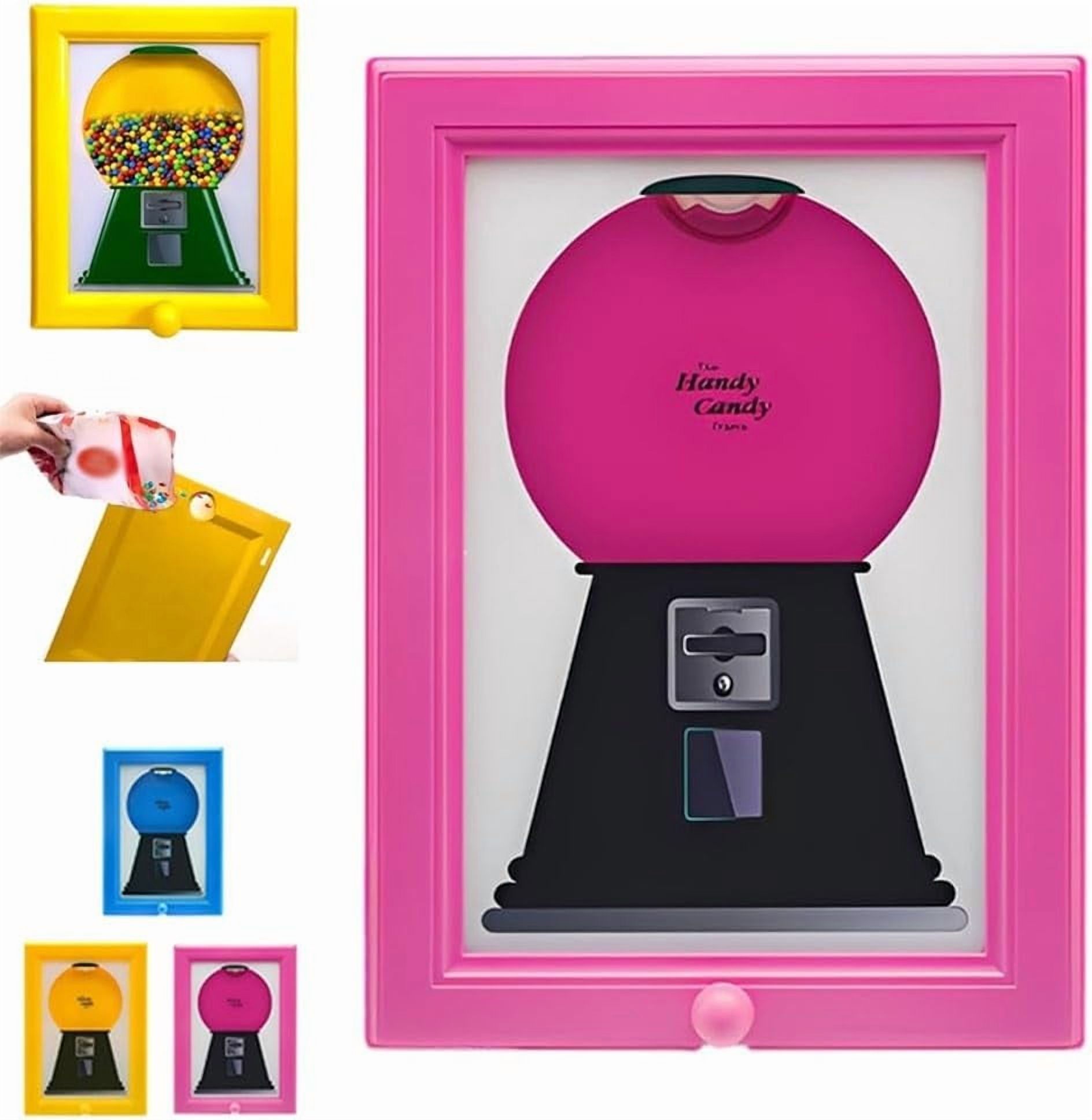 Eye Candy Frame - The Original Candy Dispenser And Gumball Machine In A Picure Frame. All Kinds