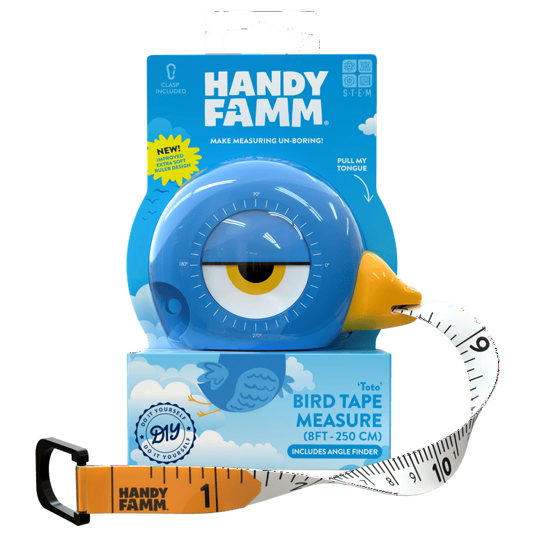 Fun for Whole Family Unique Bird Tape Measure and Eye Level by