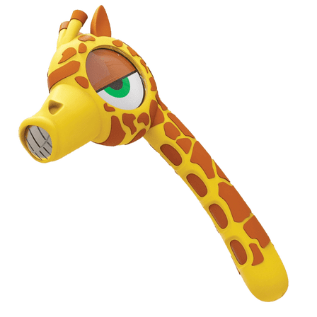 Handy Famm Yellow Giraffe Kids Metal Hammer with Nail Remover