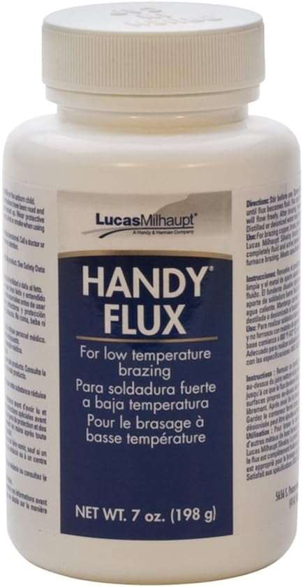 Handy Flux 7 Oz Jar General-Purpose Jewelry Making Metal Brazing Soldering Flux - SOL-950.01