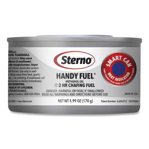 Handy Fuel Methanol Gel Chafing Fuel 6.7 oz, Two-Hour Burn, 72/Carton
