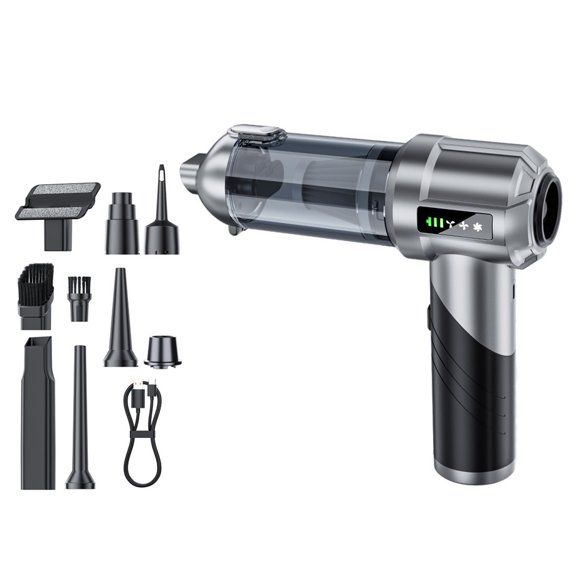 Handy Handheld Vacuum with Comfortable Designs Washable Filter Vacuum Simple Operate for Hair & Small Particles