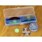 Handy Hands Handy Case For Aerlit Bobbins-Clear/Blue