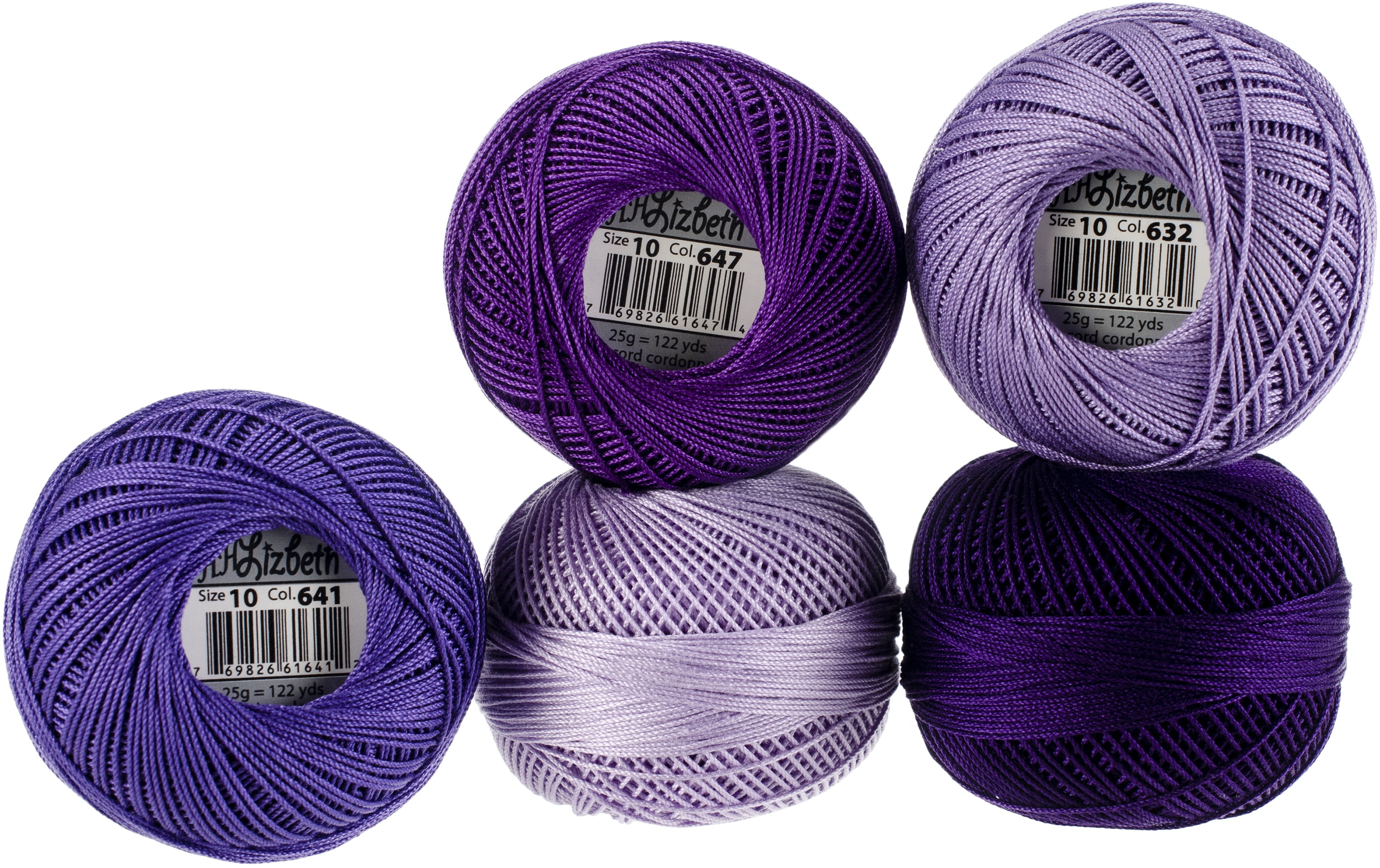 Handy Hands Lizbeth Specialty Pack Cotton Size 10