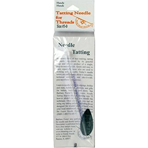 Handy Hands Tatting Needle for Thread No.5-0 Multi-Colored