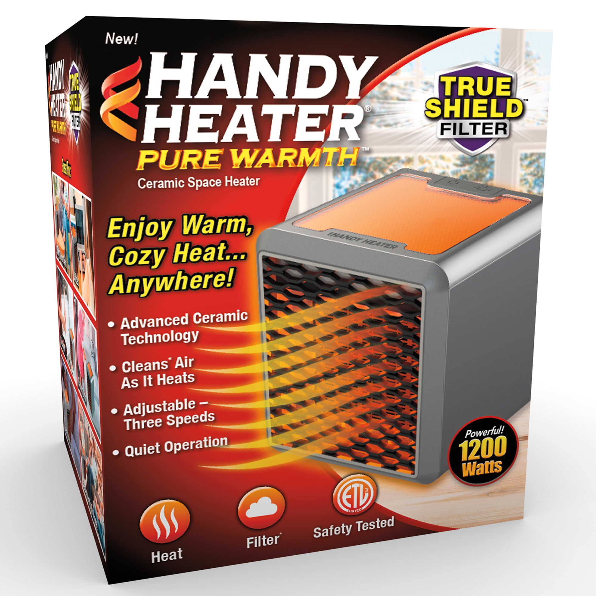 Spark Innovators Go Warmer - Rechargeable Personal Heater That Goes  Anywhere! As Seen on TV!