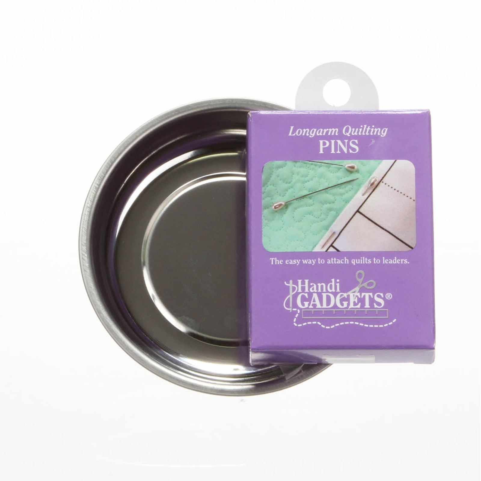 Handy Helpers 4in Magnetic Pin Bowl with Bonus Box of Pin Handy Helpers 4in Magnetic Pin Bowl with Bonus Box of Pin