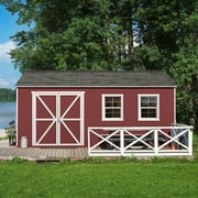 Handy Home Products Rookwood 10 ft. x 18 ft. Wood Storage Shed