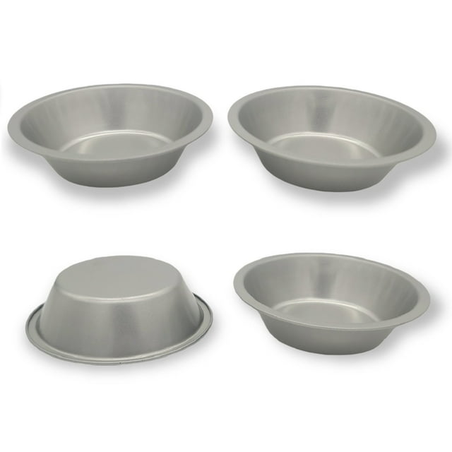 Handy Housewares 5" Tin Non-Stick Mini Pie Pans Set of 4 - Great for Desserts, Fruit Pies, Pot Pies and Quiches 3 Sets