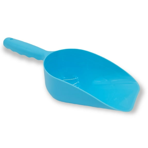 Handy Housewares Colorful BPA-Free Pet Food Scoop - Measures Up To 1 Cup - Blue 3 Pack