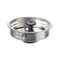 Handy Housewares Metal Kitchen Sink Basket Strainer - Fits Most Drains