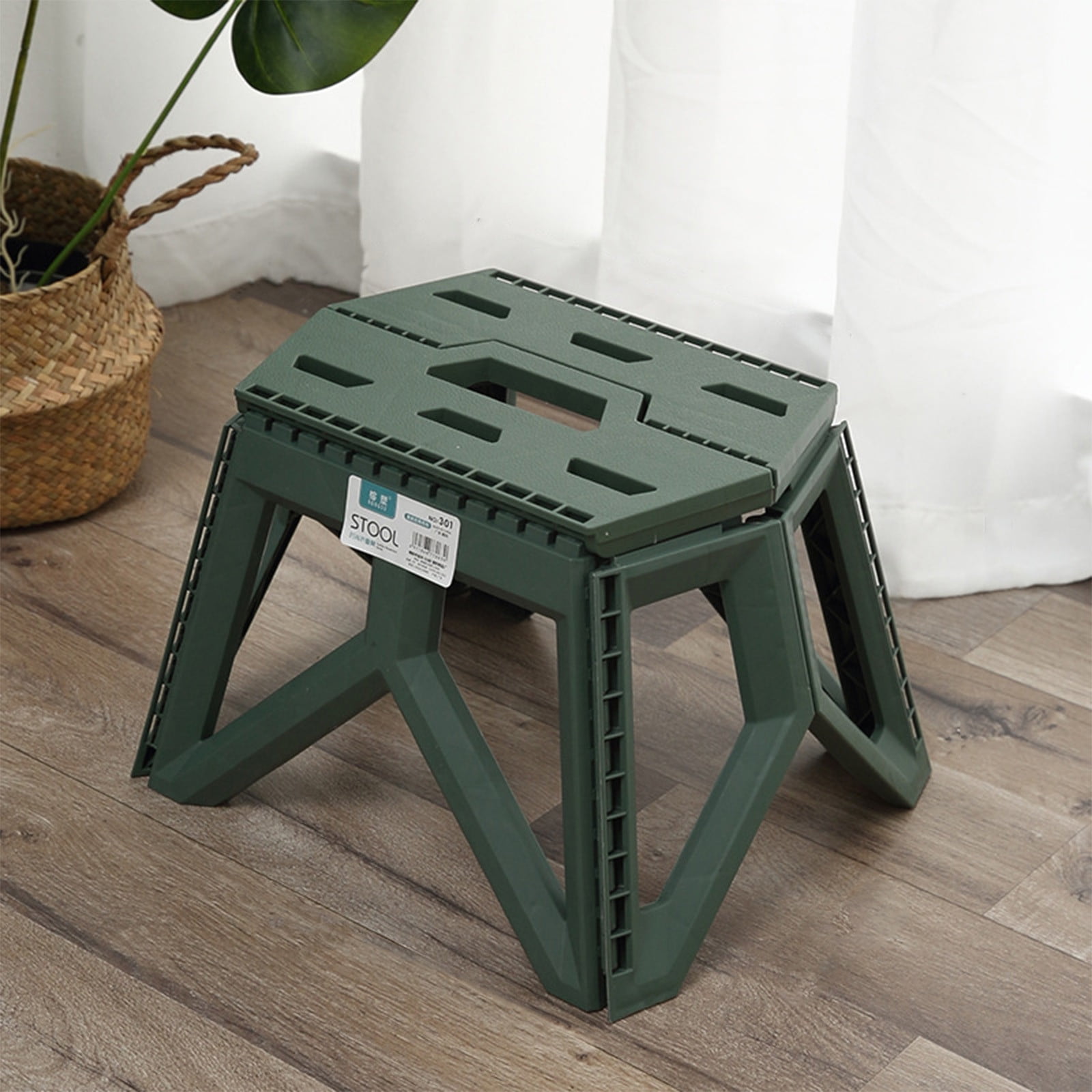 Handy Laundry Folding Step Stool - Lightweight, Holds 300 Lbs, 2-Pack Blue Stools