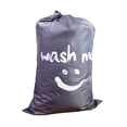 thumbnail image 1 of Handy Laundry Polyester Laundry Bag, Locking Drawstring Closure & Machine Washable, Large Bags Will Fit a Laundry Basket or Hamper and Strong Enough to Carry up to Three Loads of Clothes, 1 of 4