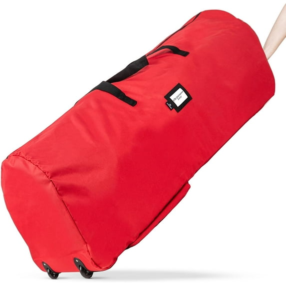 Handy Laundry Rolling Tree Storage Bag - For 7.5-Foot Artificial ...