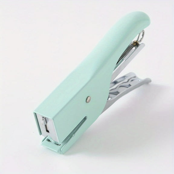 Handy Metal Stapler Professional Packaging Plier Stapler Office Desktop Stapler 16 Sheets Capacity for Student Teacher