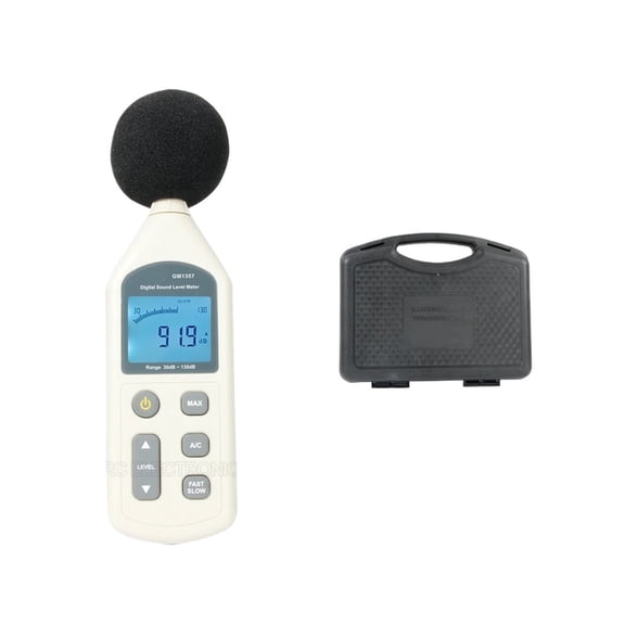 Handy Mini Sound Level Meters Noise Tester in decibels LCD Measuring Tool Instrument GM1357