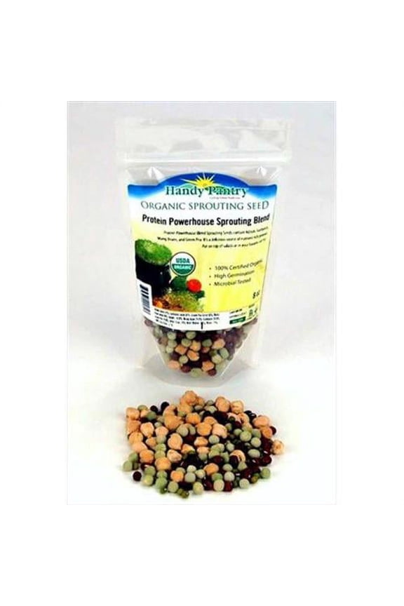 219577 Protein Powerhouse Blend Organic Sprouting Seeds 8 oz.