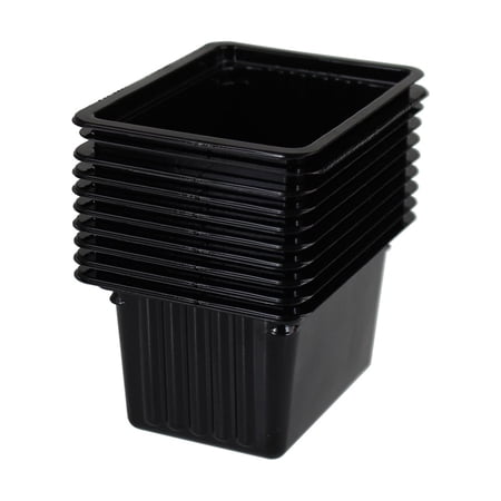 Handy Pantry Micro Punnet Microgreens Single Serve Growing Trays - Pack Of 10 - 2" By 3" - 2" High - Grow Micro Greens In Individual Serving Trays - Use With Micro Mat Punnet Pads