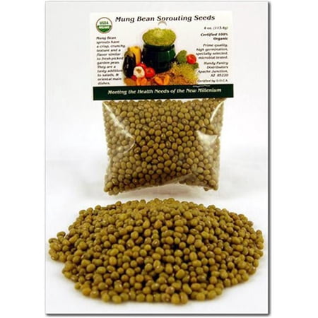 Handy Pantry Organic Mung Bean Sprouting Seeds - 4oz
