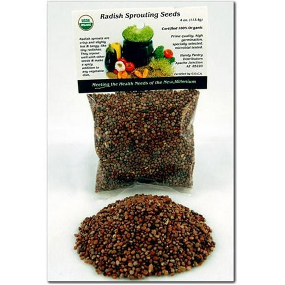 Handy Pantry R-53 Radish Sprouting Seeds - 4oz