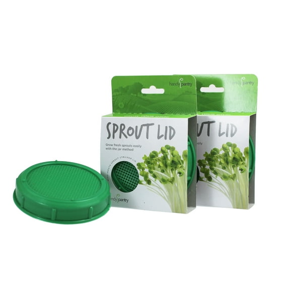 Handy Pantry Sprouting Jar Strainer Lid, BPA Free