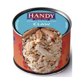 Handy Pelagicus Claw Pasteurized Crab Meat, 1 Pound - 6 per case.